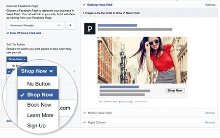 custom call-to-action