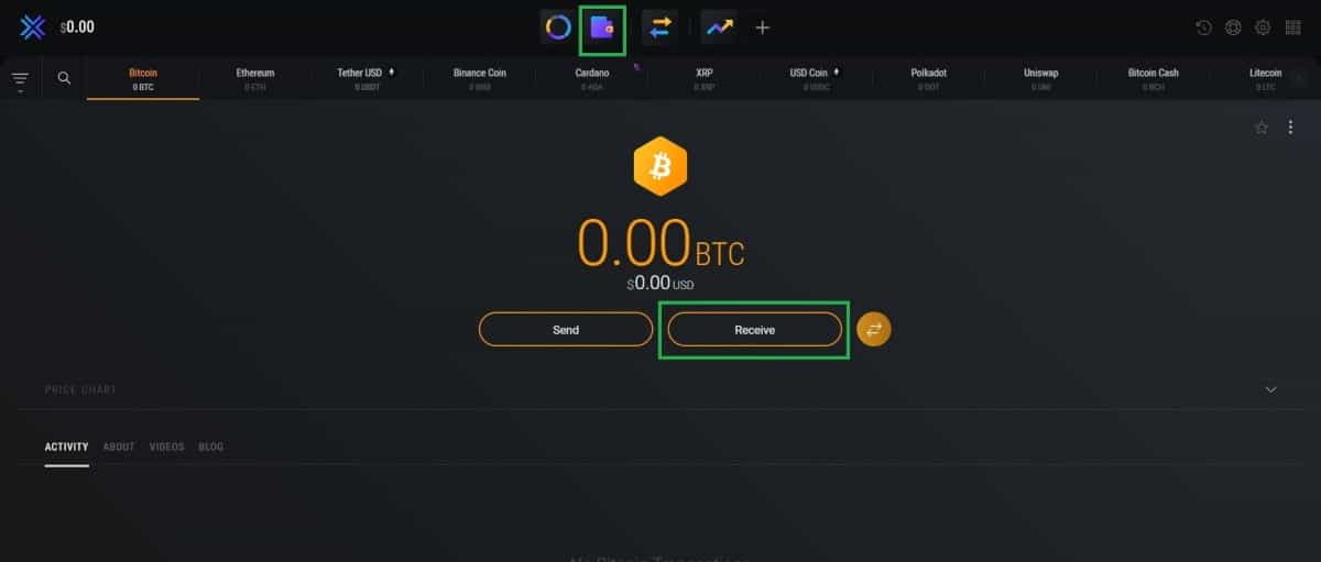 exodus wallet receive bitcoin