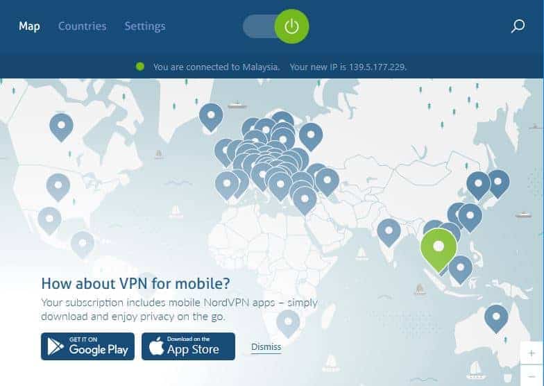 NordVPN servers