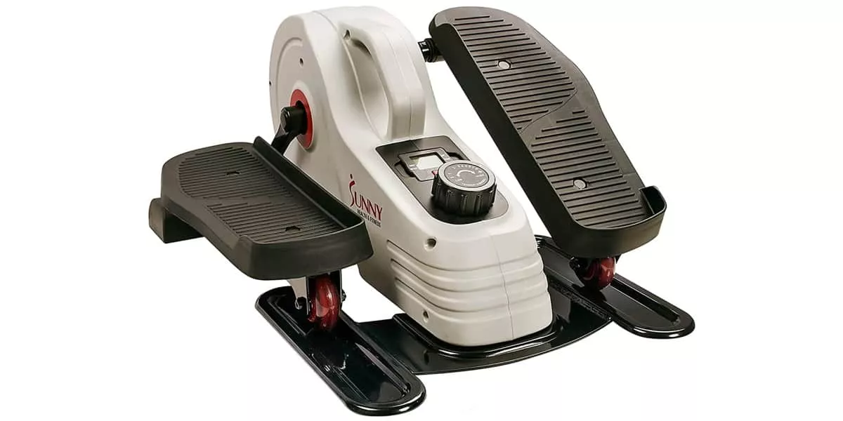 sunny health & fitness sf e3872 under desk elliptical