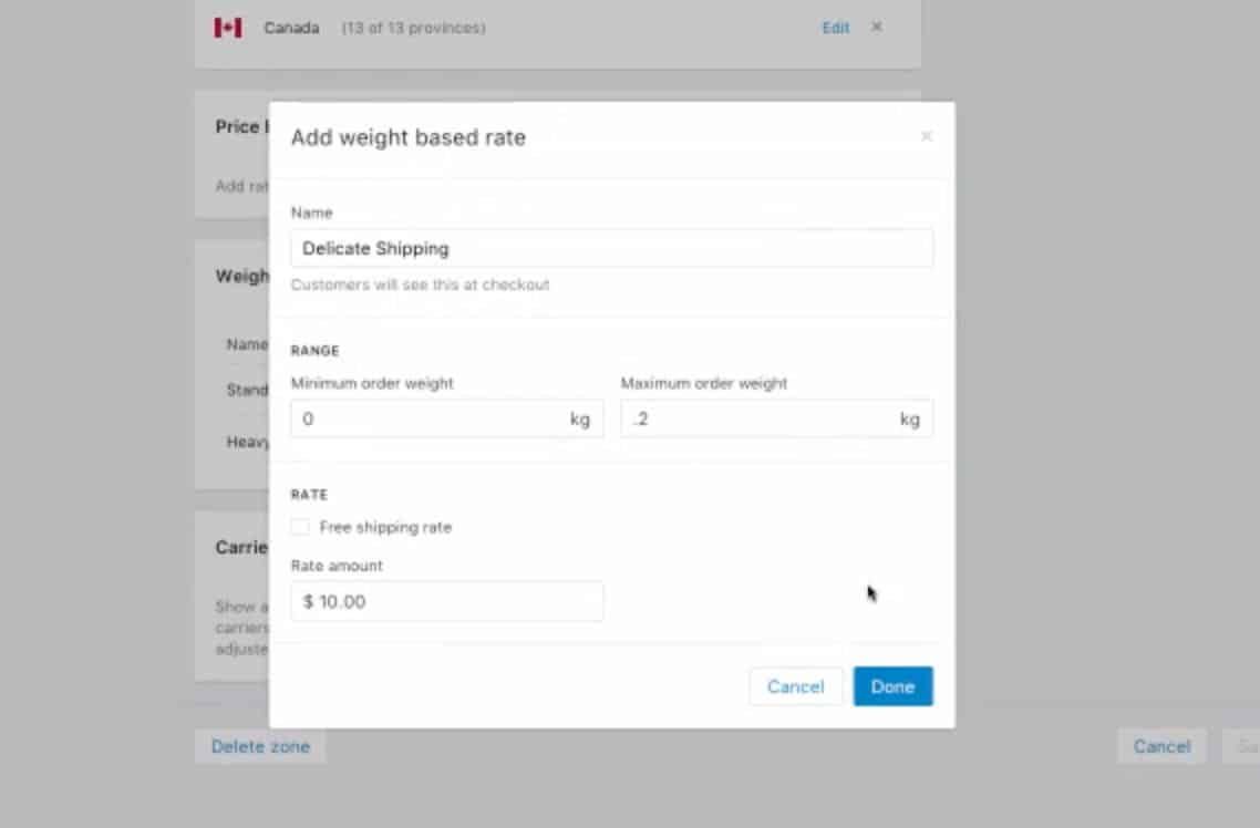 Know the exact weight of your products