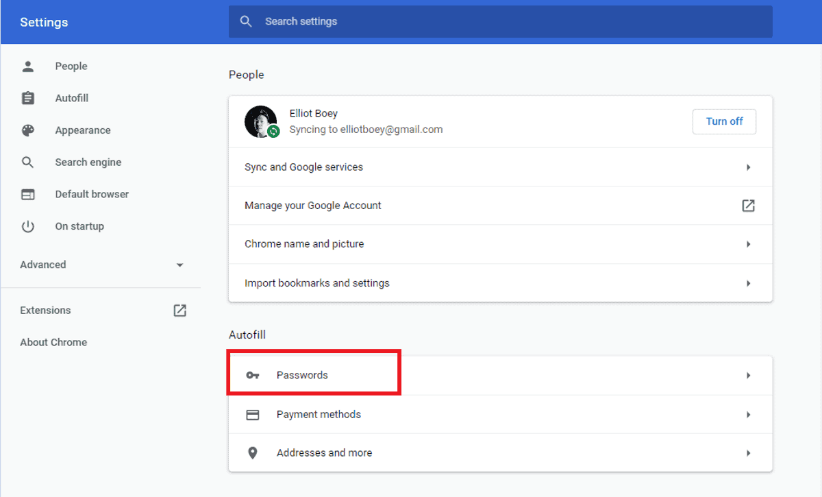 1password import data from chrome hit password