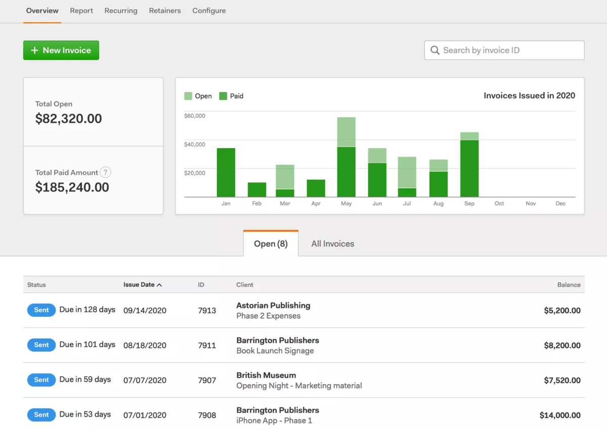 bonsai invoicing software