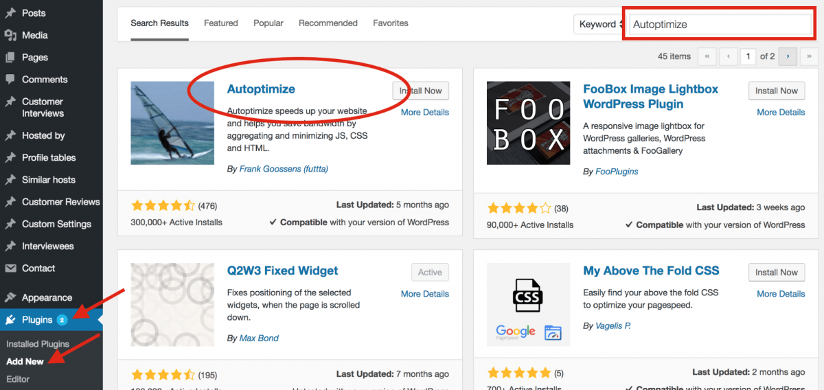 Optimize WordPress Speed with Plugins