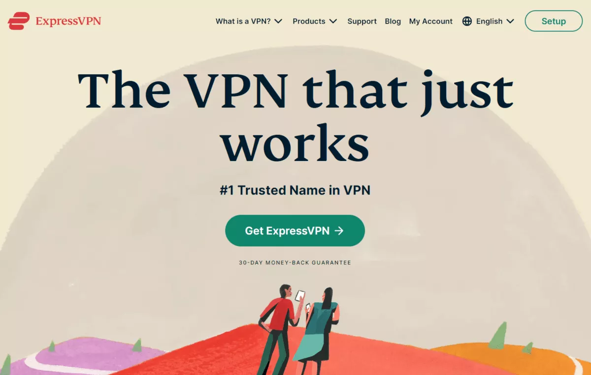 expressvpn homepage