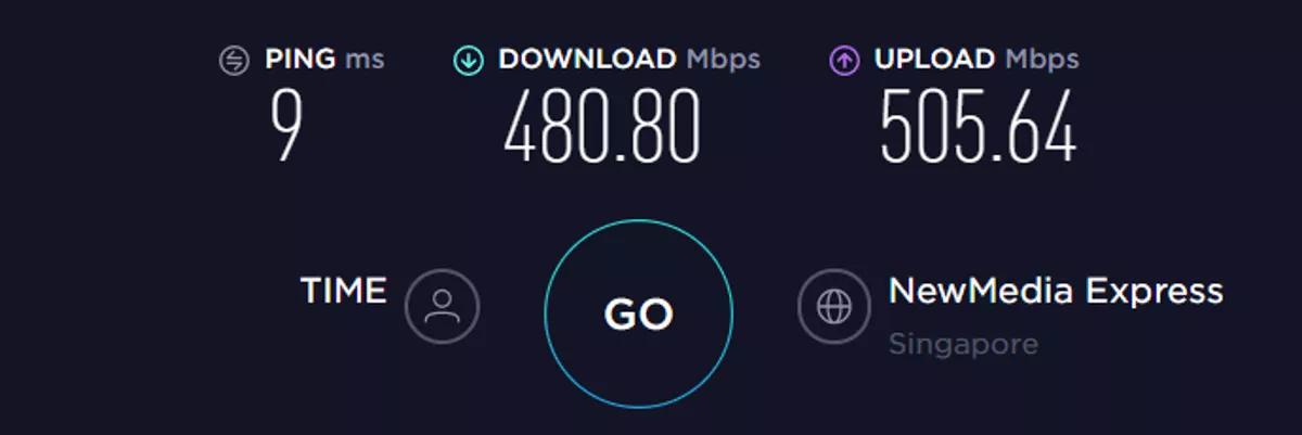 fastest speed asia vpn off