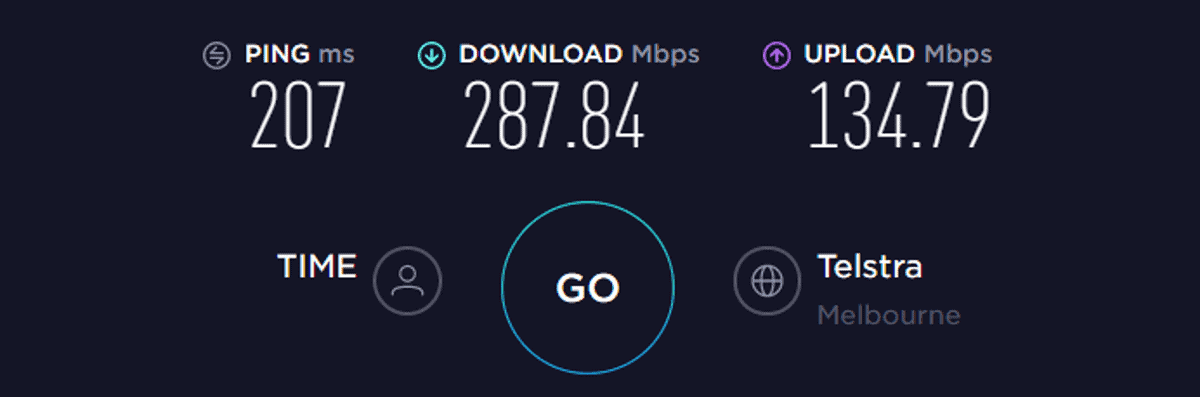 hidemyass vpn speed test aus off