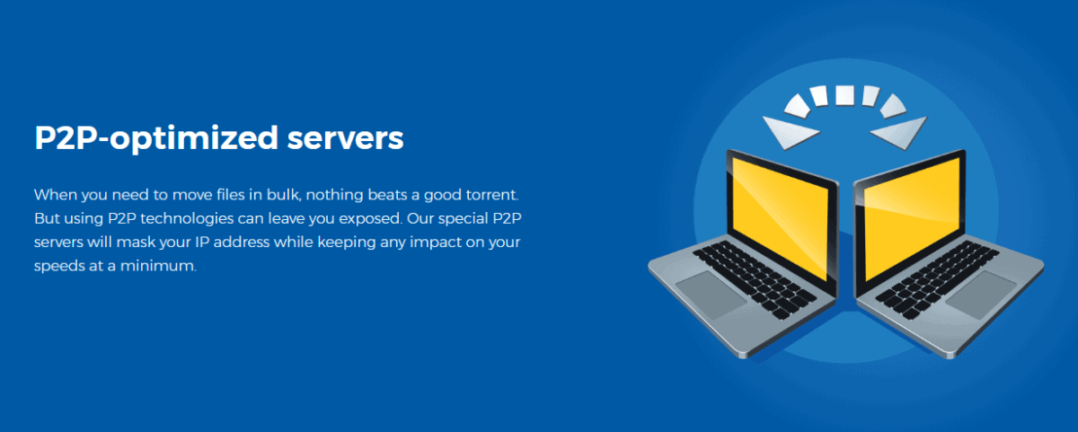 hidemyass vpn has p2p optimized servers