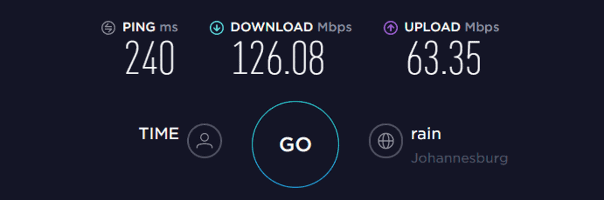 hidemyass vpn speed test SA off