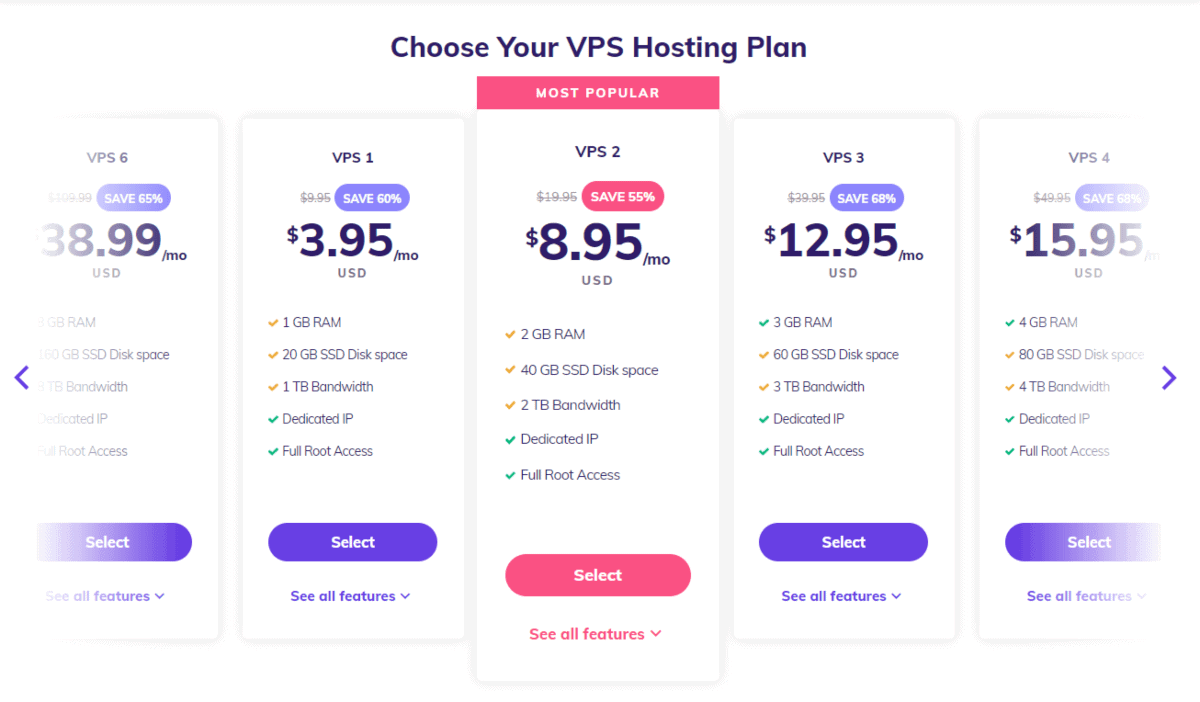 hostinger vps plan