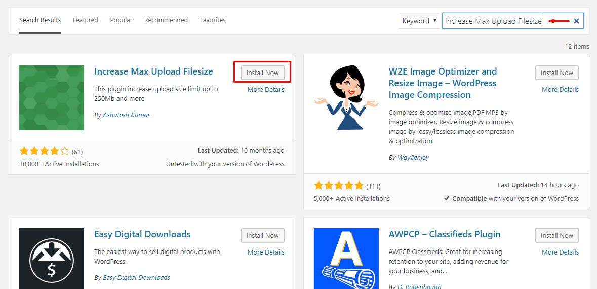 Install the plugin