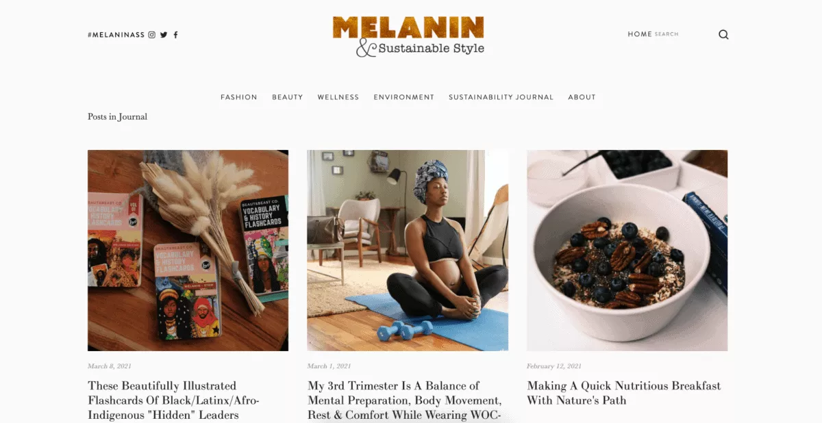 melanin ass homepage
