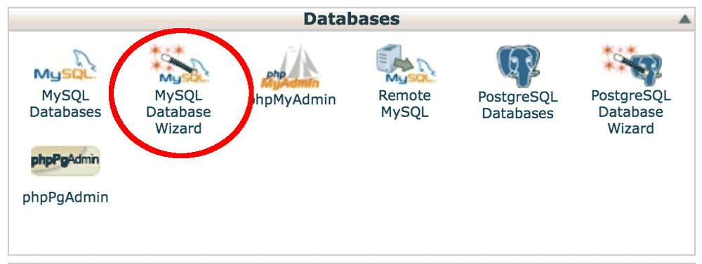 Create a new database