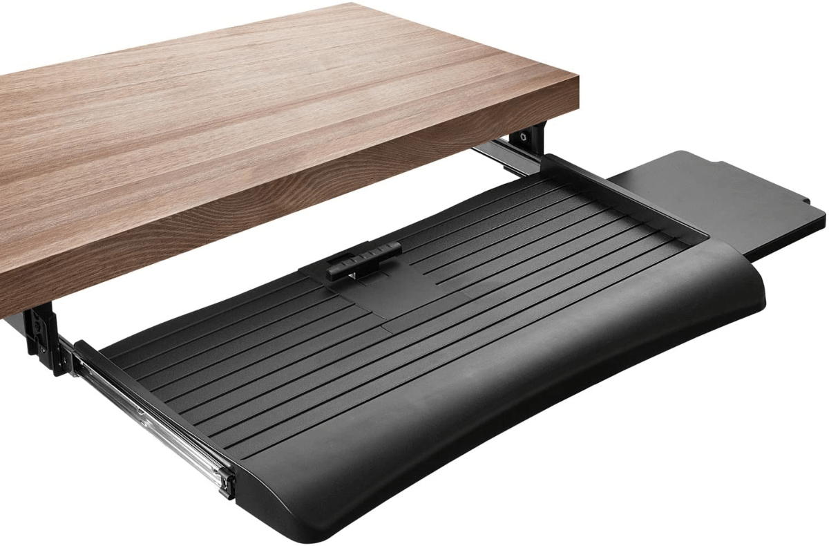 mount-it under desk keyboard drawer