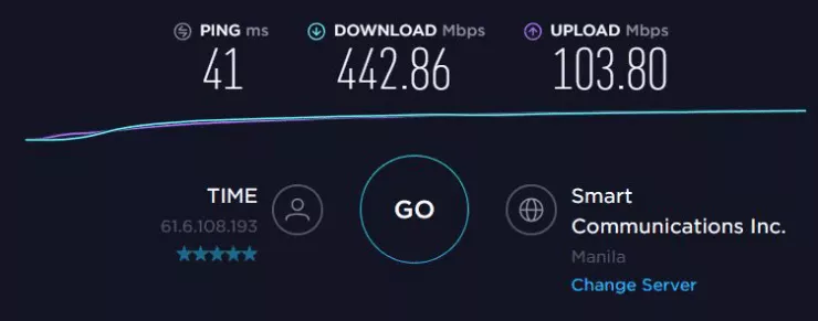 speedtest base speed 