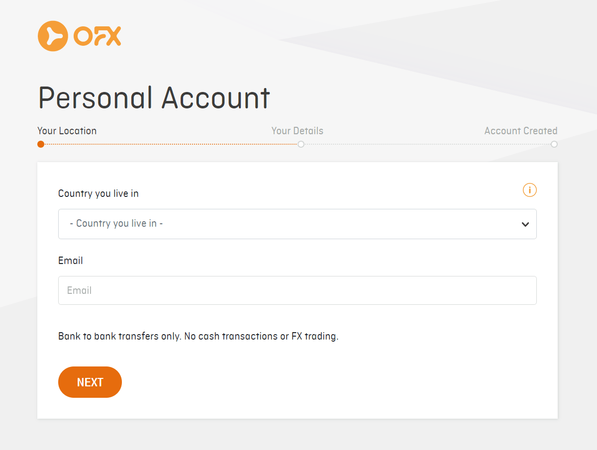 ofc personal account creation is seamless