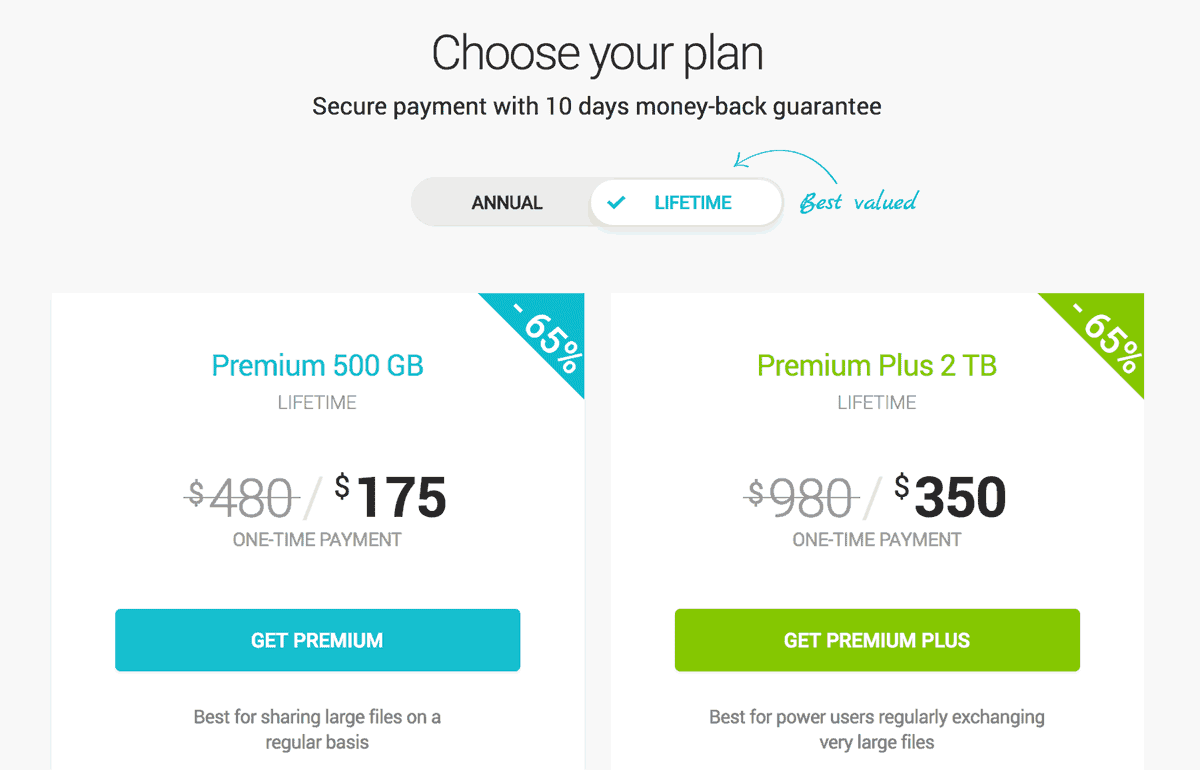 pCloud Lifetime subscription