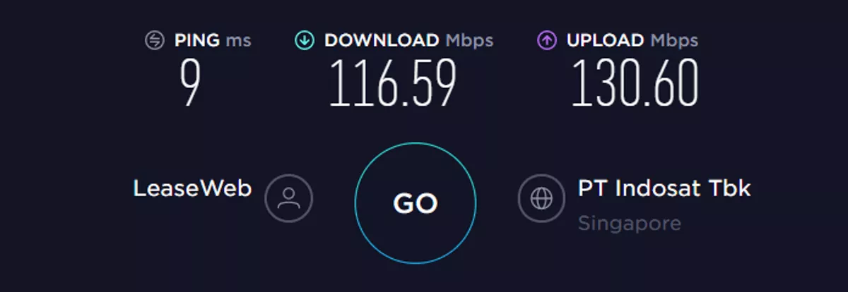 protonvpn speed test singapore