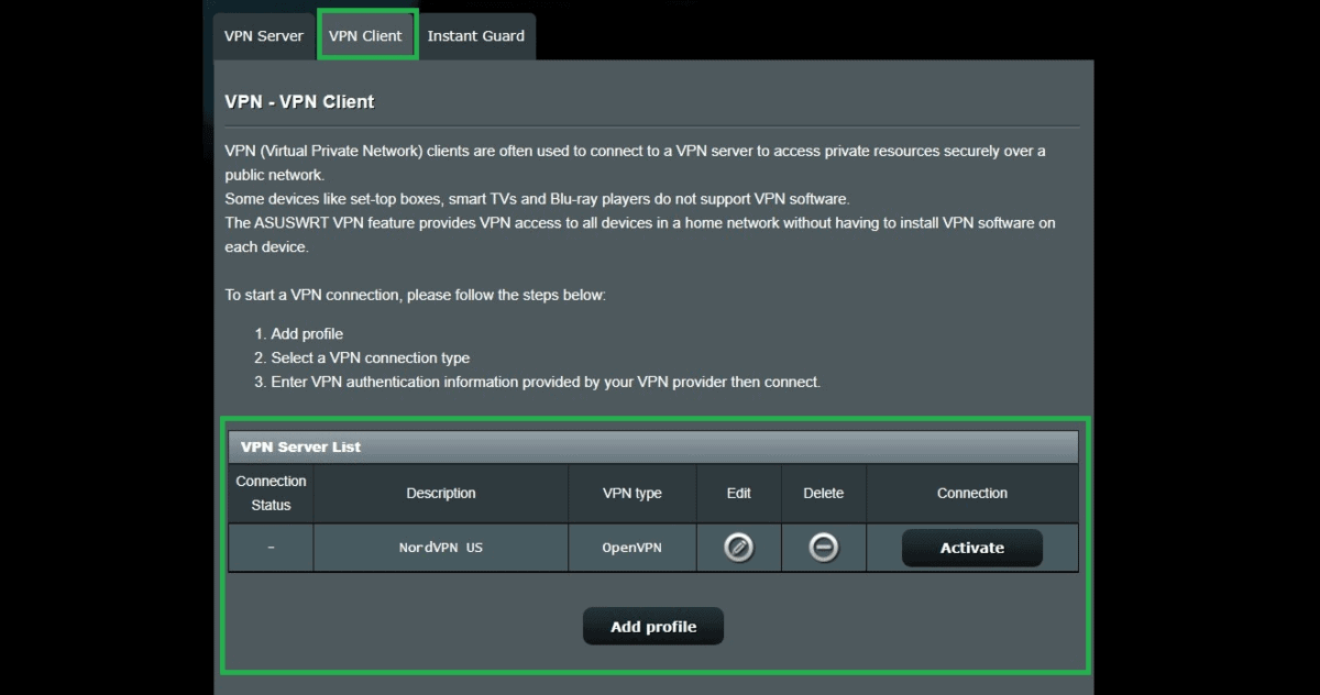 configure your router