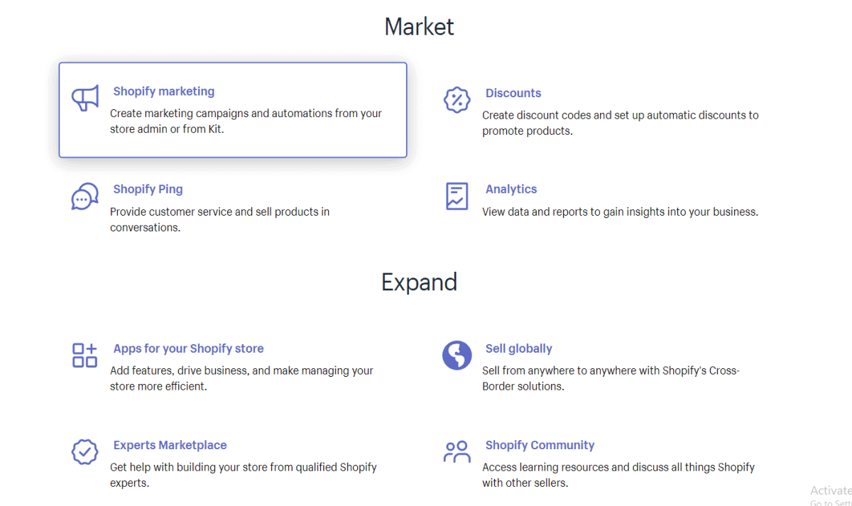 shopify knowledge base is helpful