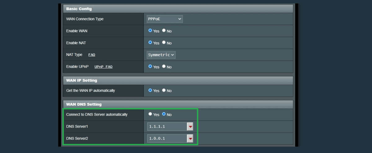 change your router settings and connect to Roku 