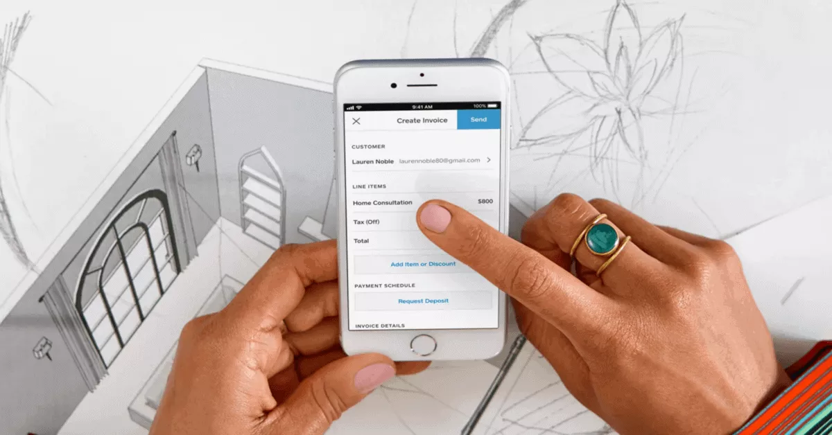 Square invoice app help to create invoices online