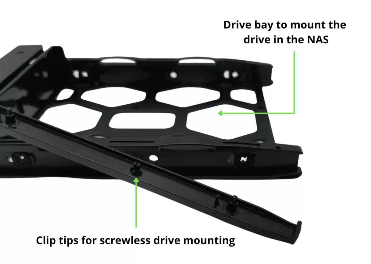 USB ports of the Synology DS718+