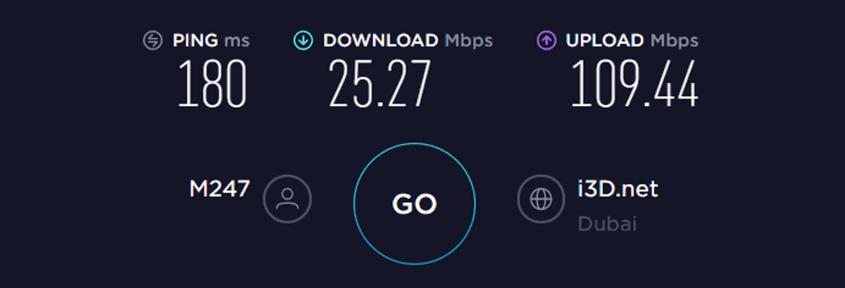 torguard speed test ME vpn on