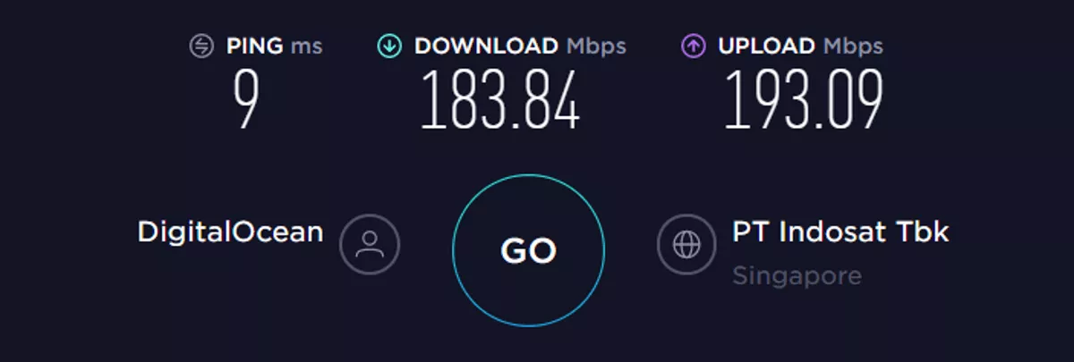 torguard speed test singapore