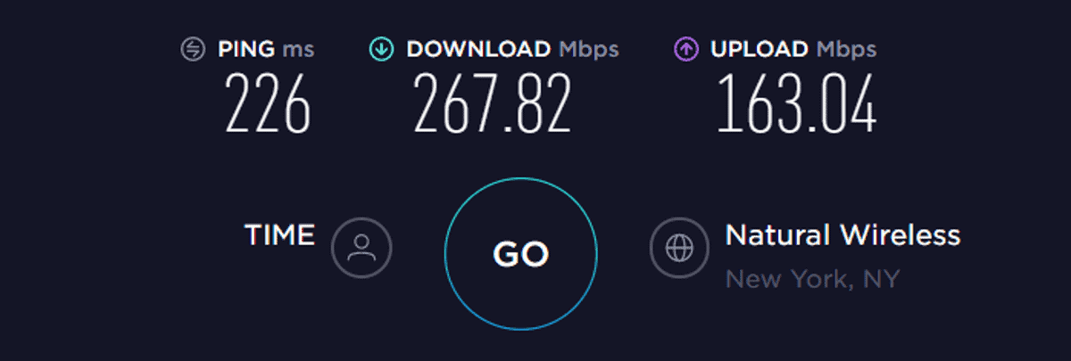 torguard speed test US vpn off