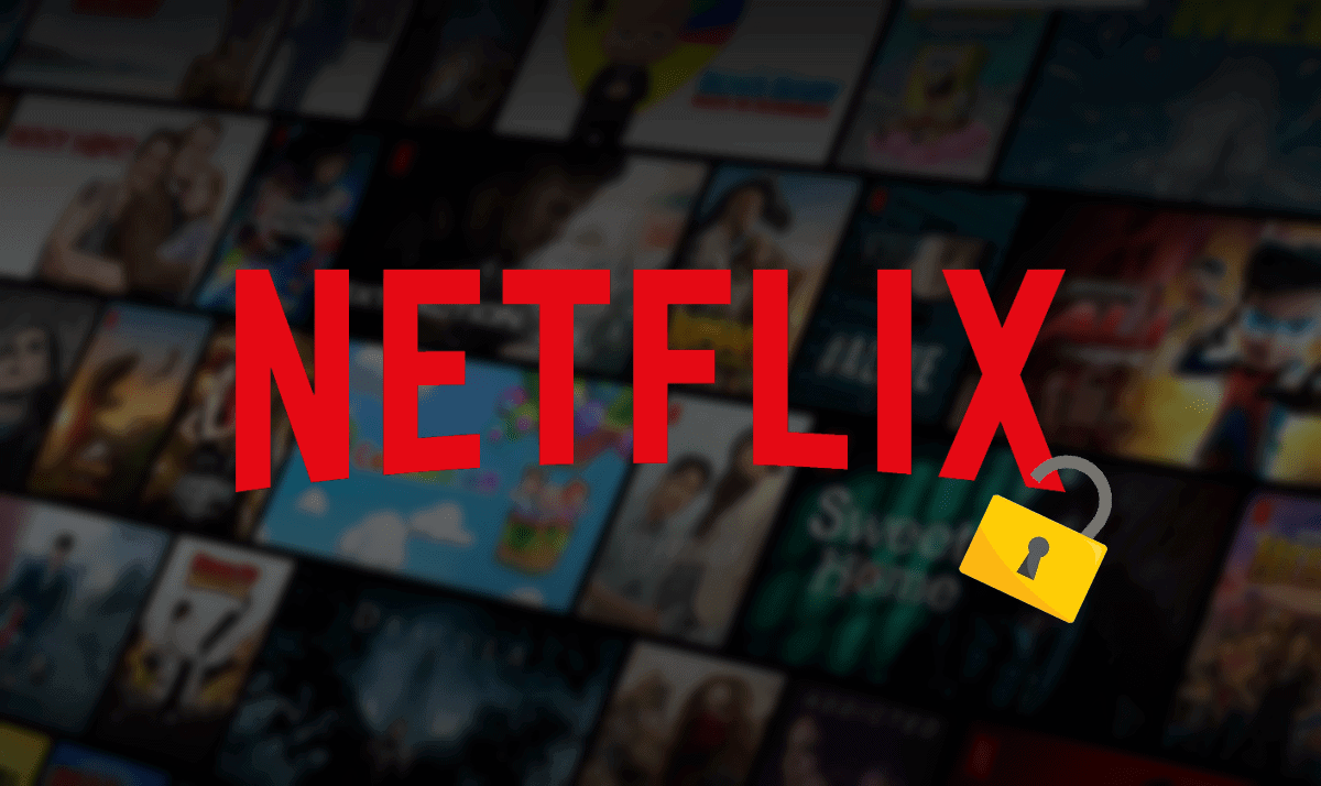 illustration of netflix being unblocked with vpn