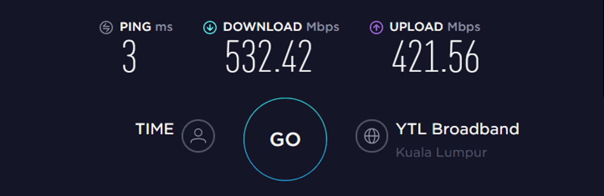 vyprvpn baseline speed with no vpn